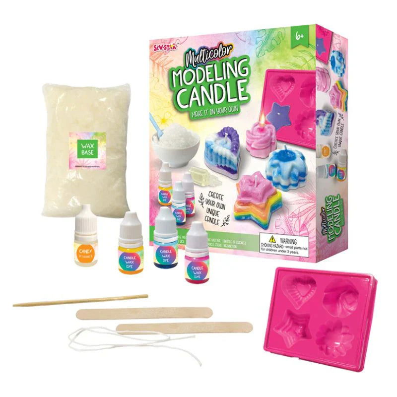 Sew Star Multicolor Modeling Candle (DIY) Kit [PD][1Pc] - Kaliber