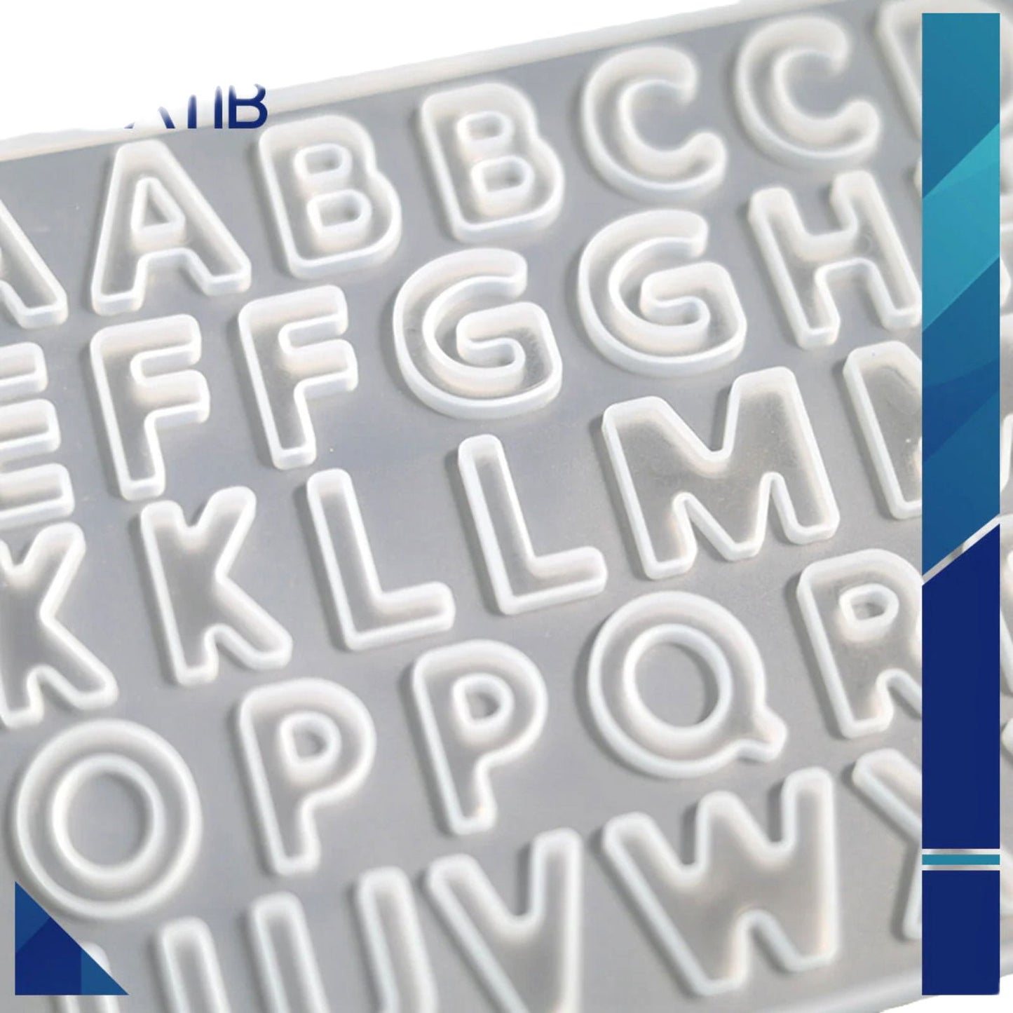 Silicone Mold Widely Applied Letter Number[1Pc][PD] - Kaliber