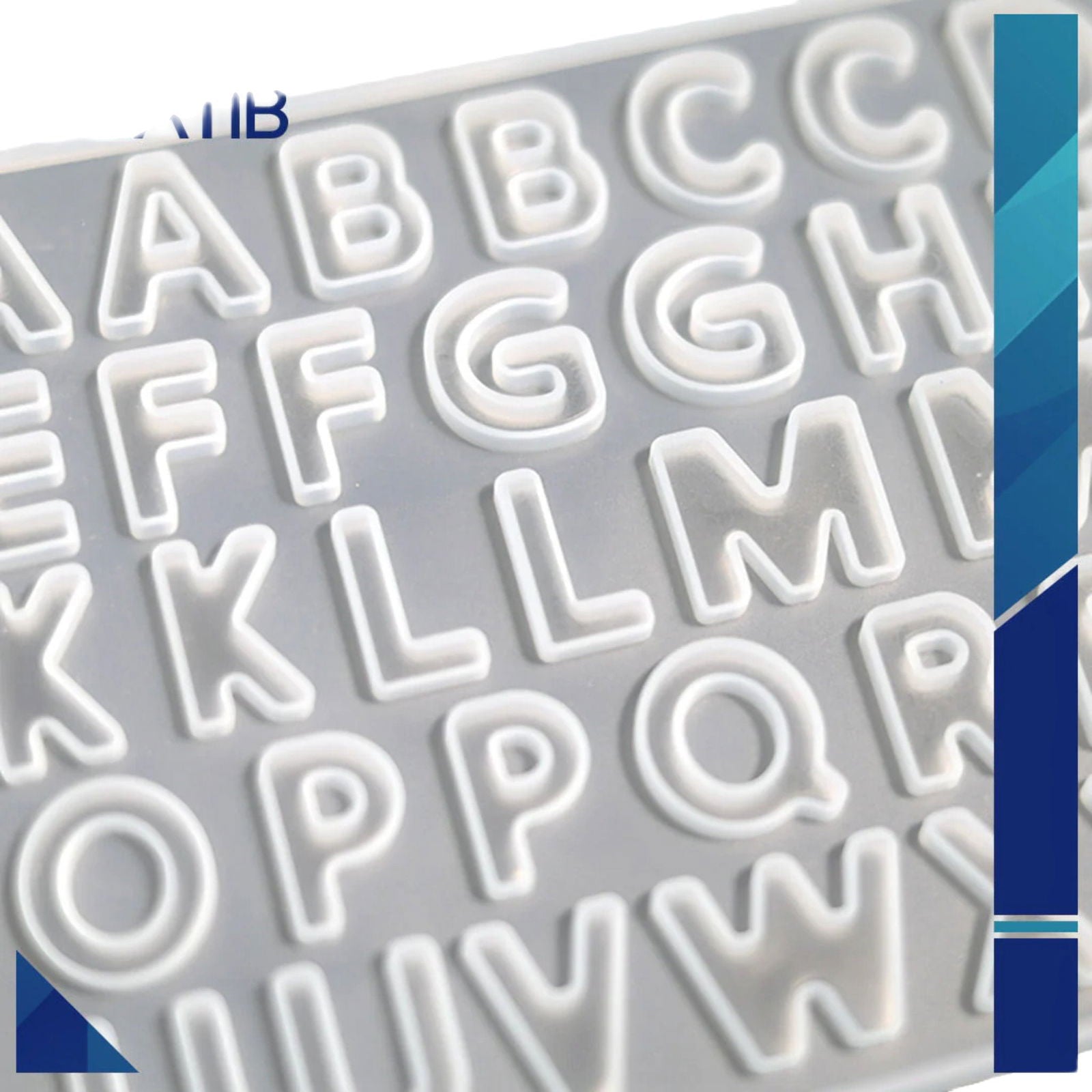 Silicone Mold Widely Applied Letter Number[1Pc][PD] - Kaliber