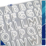 Silicone Mold Widely Applied Letter Number[1Pc][PD] - Kaliber