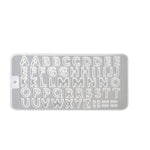 Silicone Mold Widely Applied Letter Number[1Pc][PD] - Kaliber