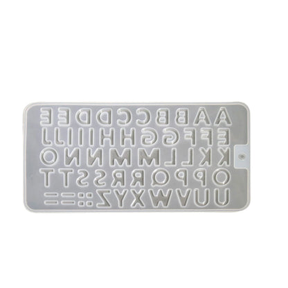 Silicone Mold Widely Applied Letter Number[1Pc][PD] - Kaliber