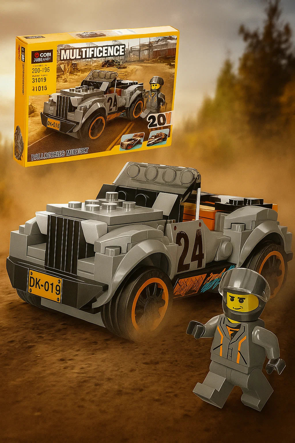 Decool Jungle Racer Ultimate Off-Road Construction Kit  – 233 Pieces [PD][1Pc]