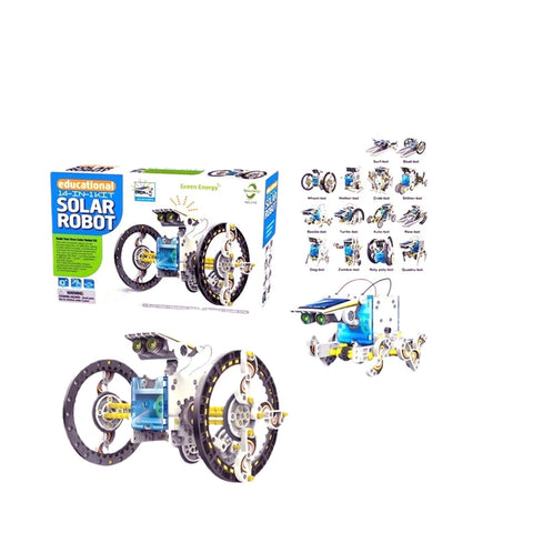 Solar Robot DIY Stem Educational Kit [PD][1Pc] - Kaliber