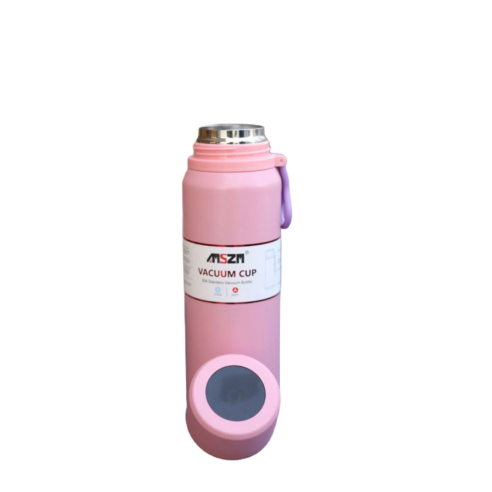 Stainless Sport  Steel Vacuum Flasks Portable Water Bottle -PINK [PD][1Pc] - Kaliber