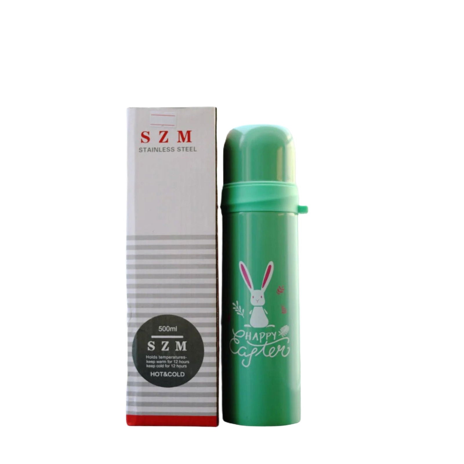 Stainless Sport  Water Bottle - GREEN [PD][1Pc] - Kaliber