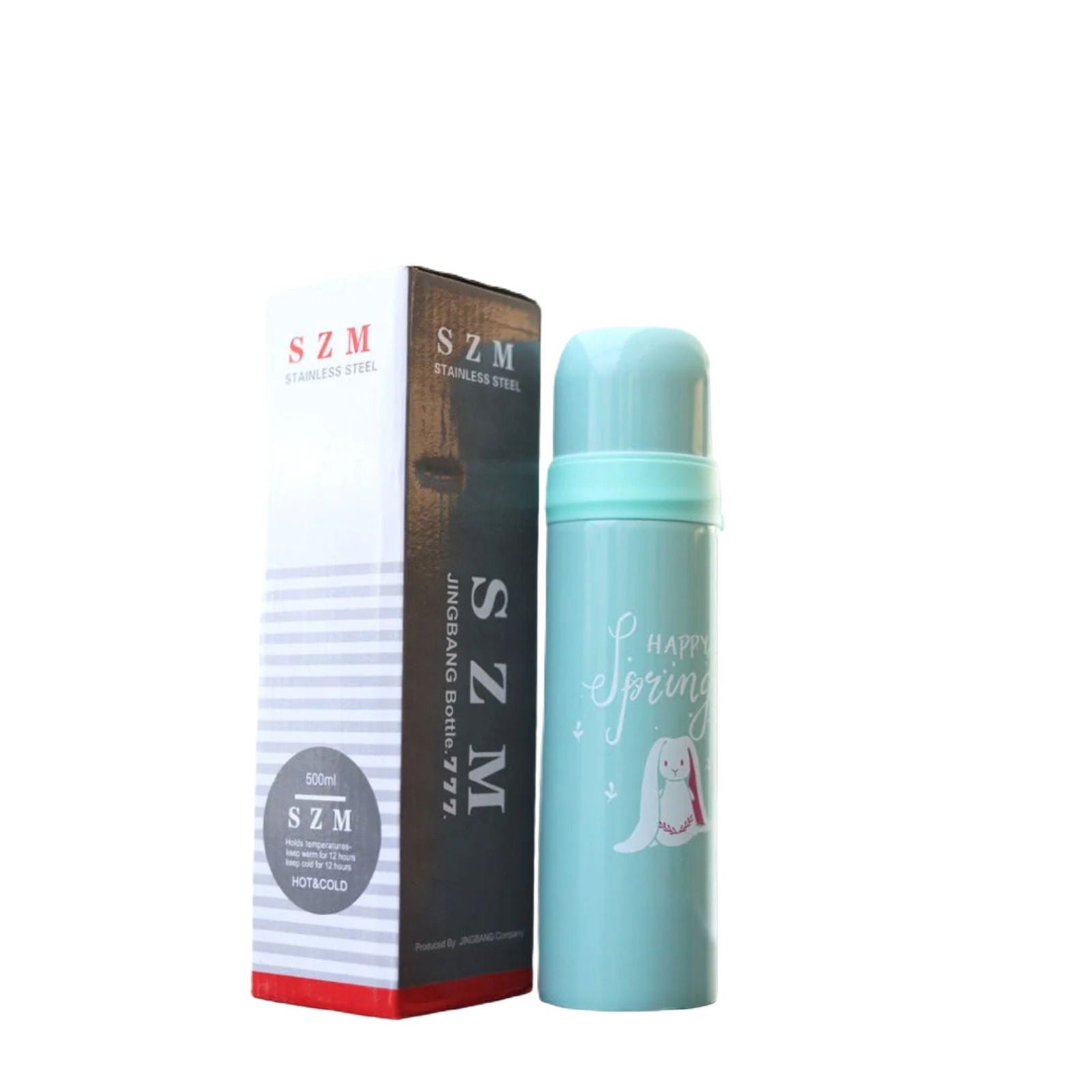 Stainless Sport  Water Bottle - LIGHT GREEN [PD][1Pc] - Kaliber