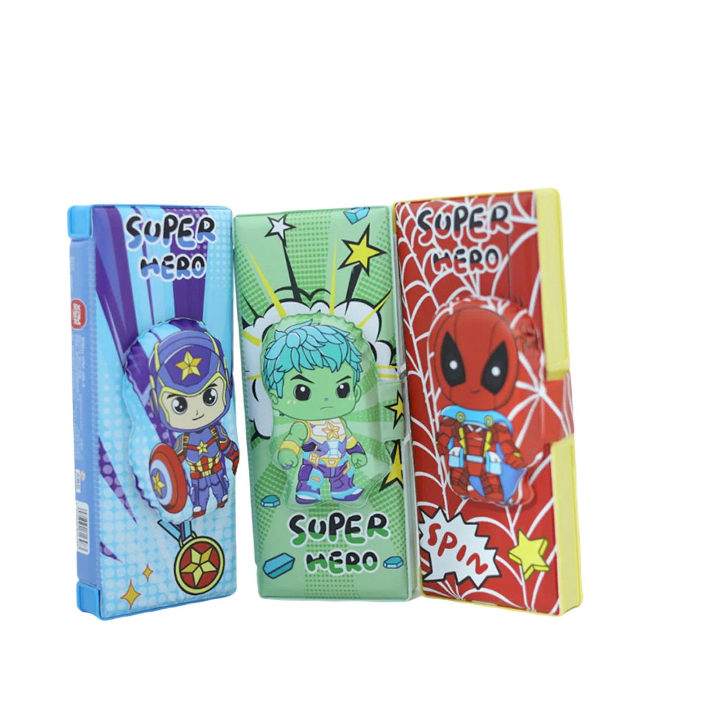 Super Hero Pencil Box [1Pc][PD] - Kaliber
