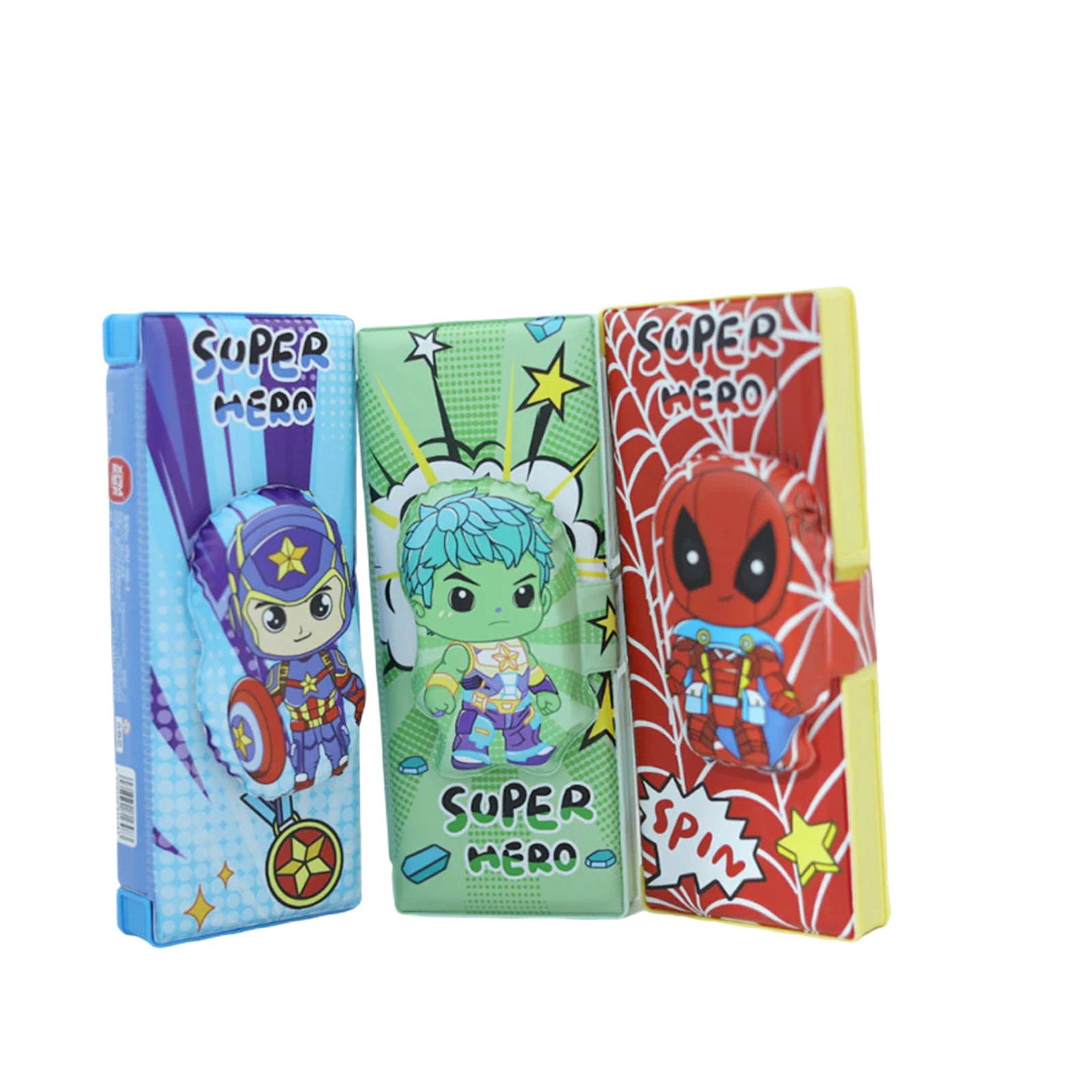 Super Hero Pencil Box [1Pc][PD] - Kaliber