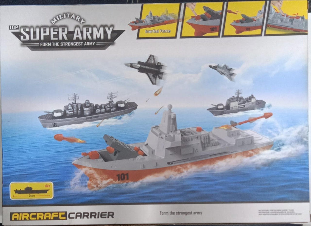 Super Army Carrier Military Adventure Playset [PD]