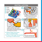 Car Adventure Race & Rescue Track With Magnetic Cars [PD][1Pc]