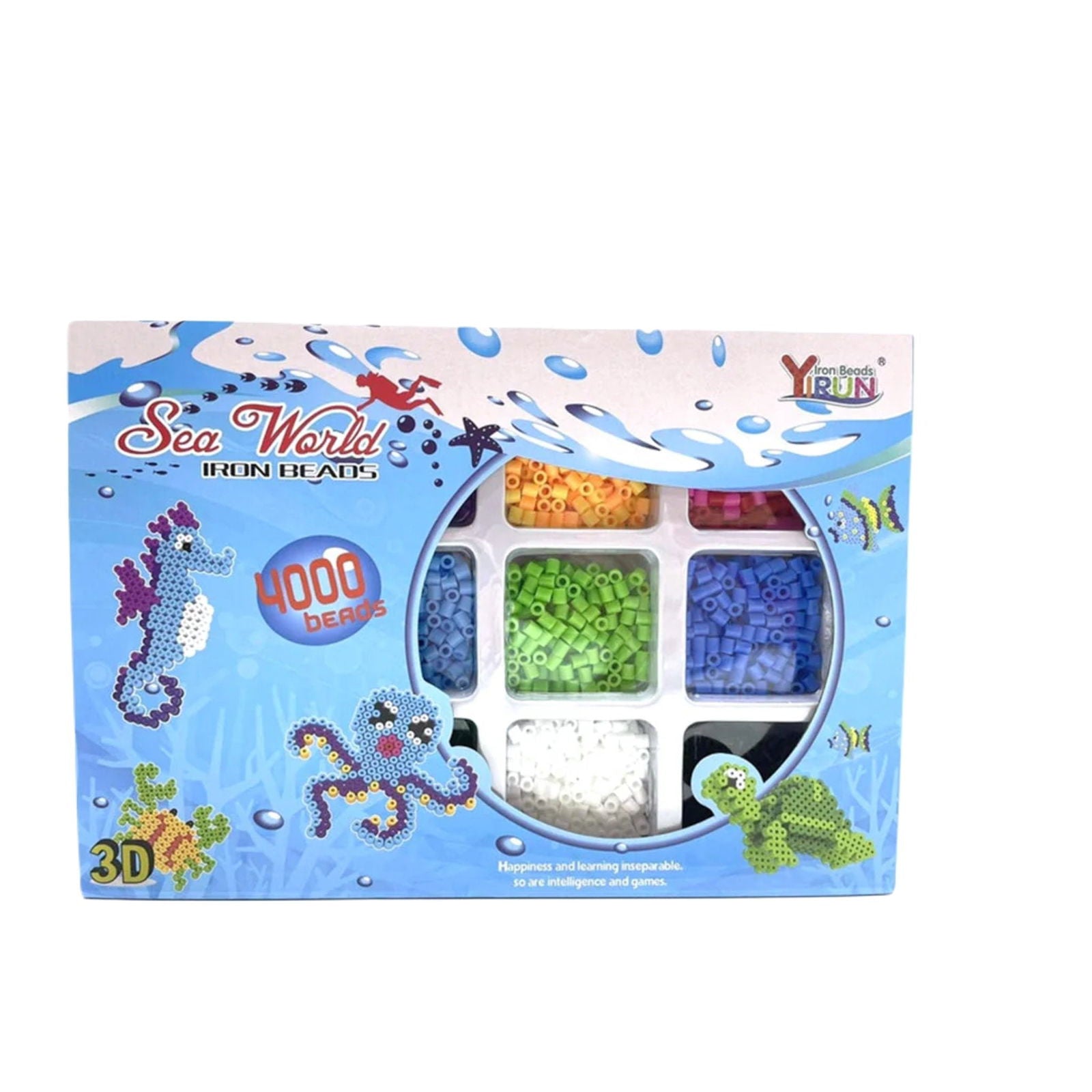 Thermomosaic Underwater World 4000 beads three bases 3D figures[1Pc][PD] - Kaliber