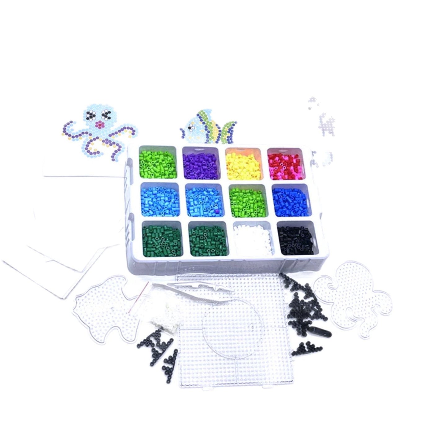 Thermomosaic Underwater World 4000 beads three bases 3D figures[1Pc][PD] - Kaliber