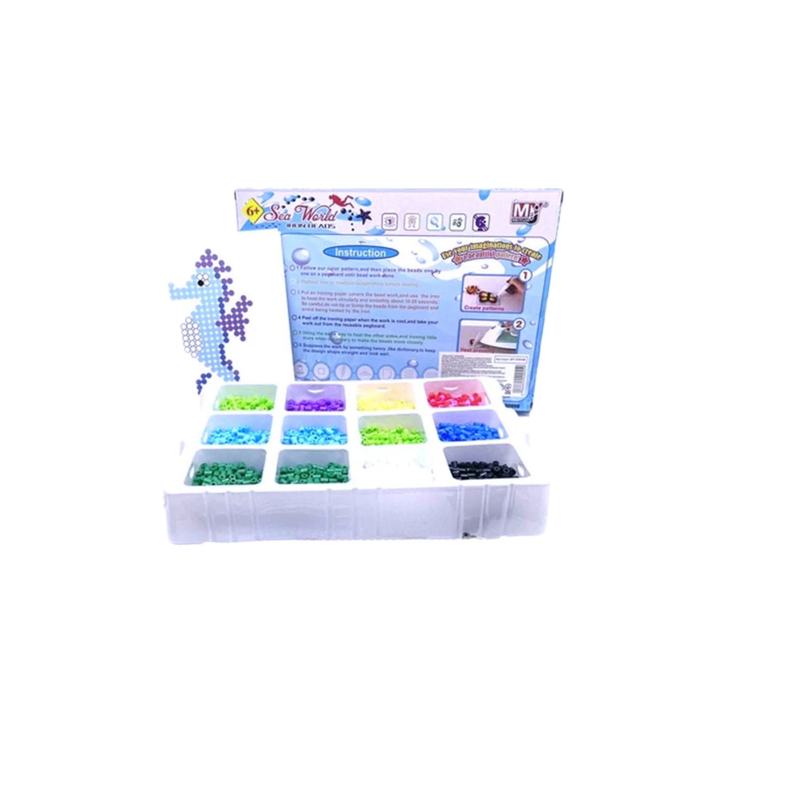 Thermomosaic Underwater World 4000 beads three bases 3D figures[1Pc][PD] - Kaliber