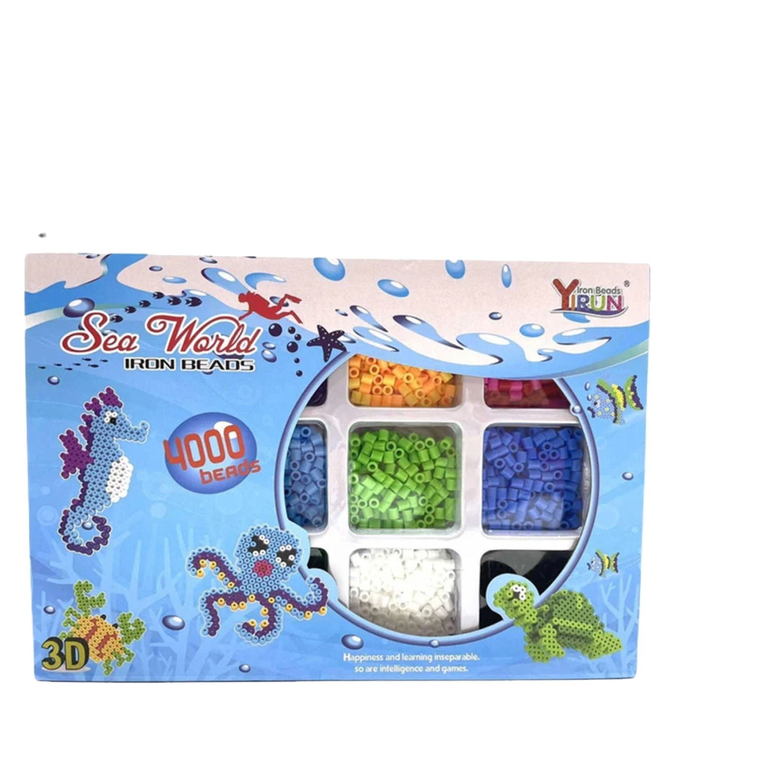 Thermomosaic Underwater World 4000 beads three bases 3D figures[1Pc][PD] - Kaliber