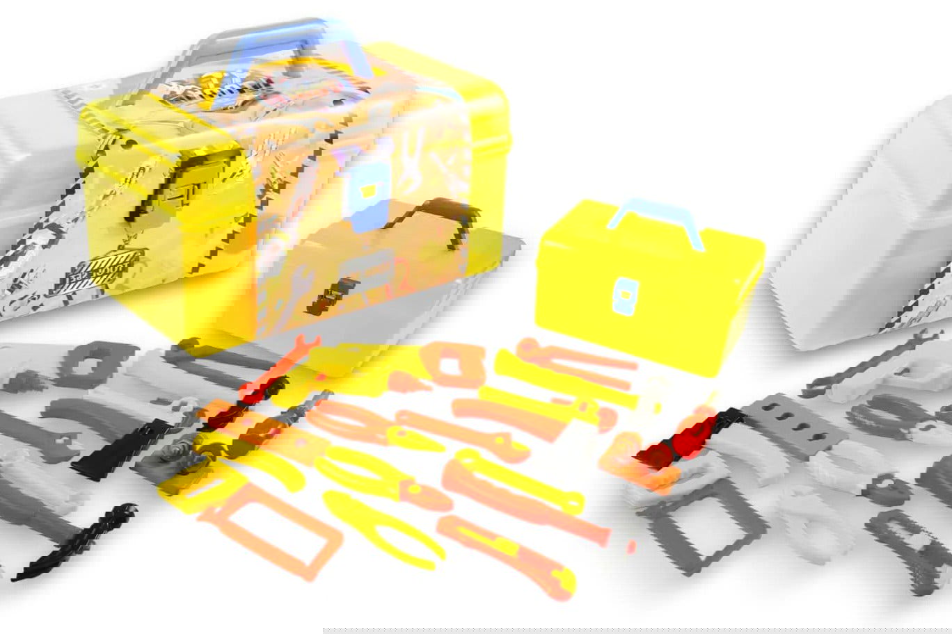 Toy Matic Construction Tool Set Box Toy For Kids [PD][1Pc] - Kaliber