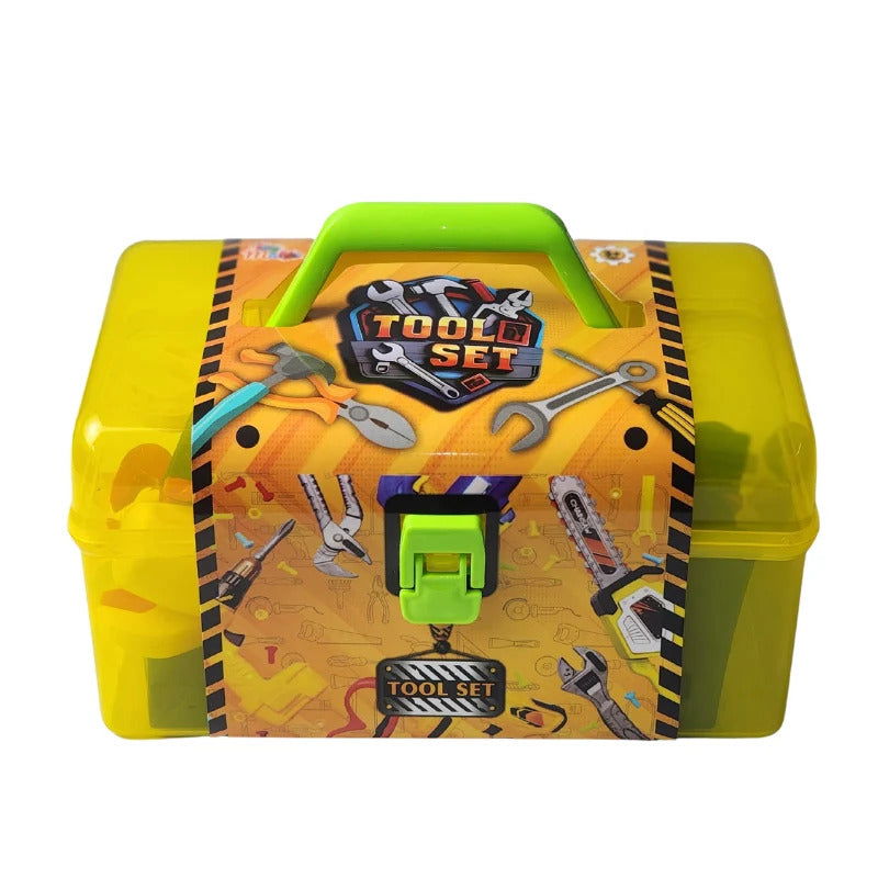 Toy Matic Construction Tool Set Box Toy For Kids [PD][1Pc] - Kaliber