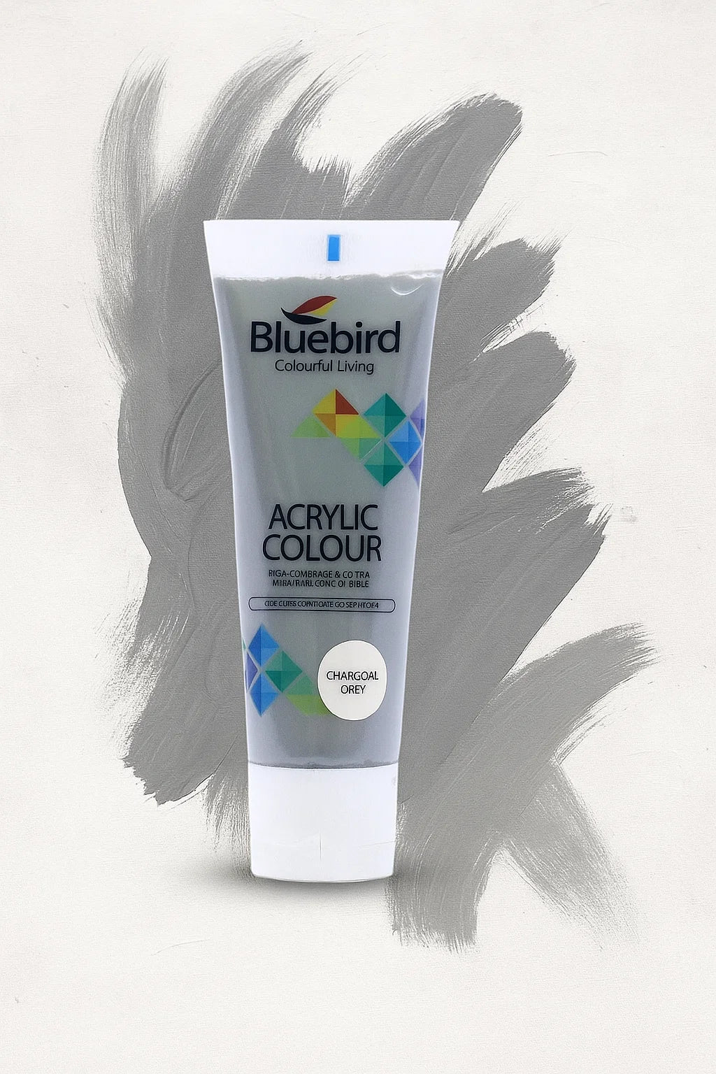 Blue Bird Acrylic 75ML Metallic Silver [PD][1Pc]
