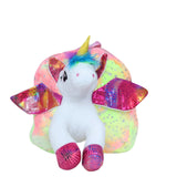 Unicorn Soft Plush Fur Bag For Kids[PD][1Pc] - Kaliber
