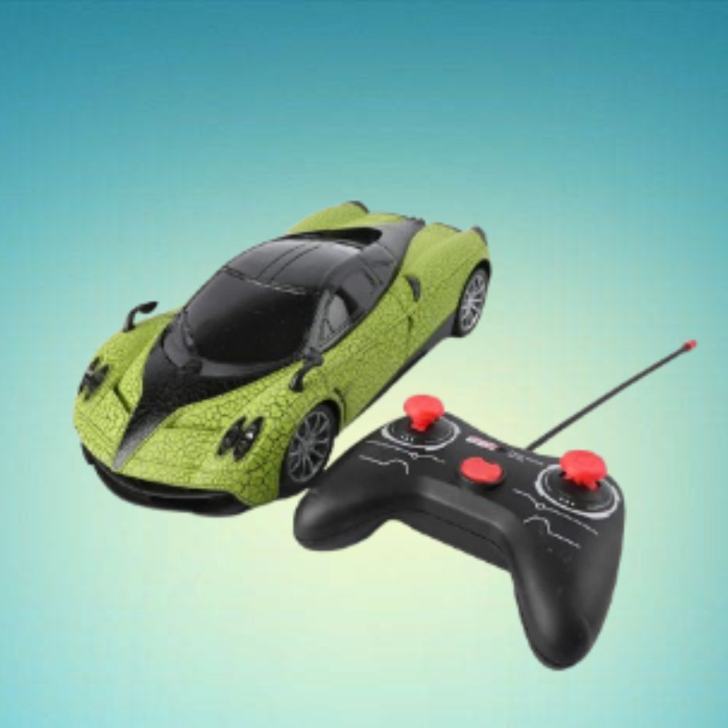 3D Famous Remote Control Car With 3D Lights For Kids [PD][1Pc]