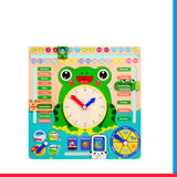 Multifunctional Calendar Clock - Frog [PD]