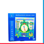 Multifunctional Calendar Clock - Frog [PD]