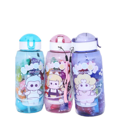 Water bottle for kids with 15 clay 3 mold[1Pc][PD] - Kaliber