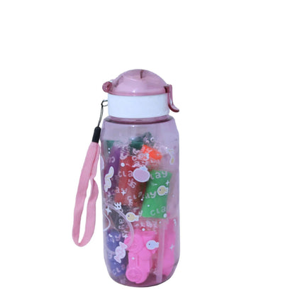 Water bottle for kids with 15 clay 3 mold[1Pc][PD] - Kaliber