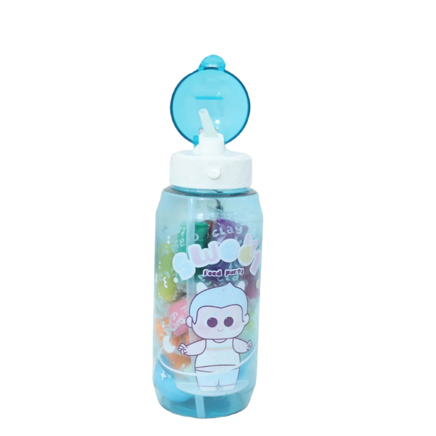 Water bottle for kids with 15 clay 3 mold[1Pc][PD] - Kaliber