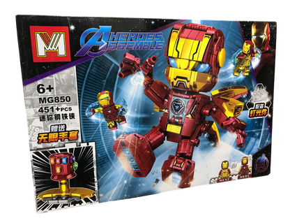 Iron Man Constructor, 451 pieces.[PD]