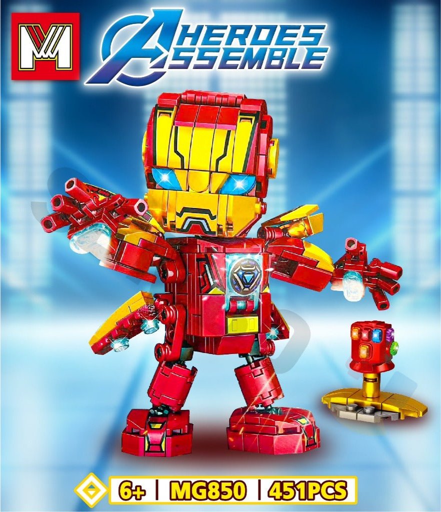 Iron Man Constructor, 451 pieces.[PD]