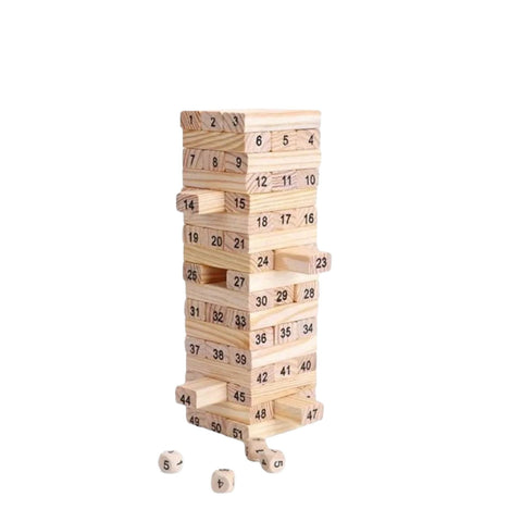 Wood Puzzle For Kids Puzzle Board Game Jenga[1Pc][PD] - Kaliber
