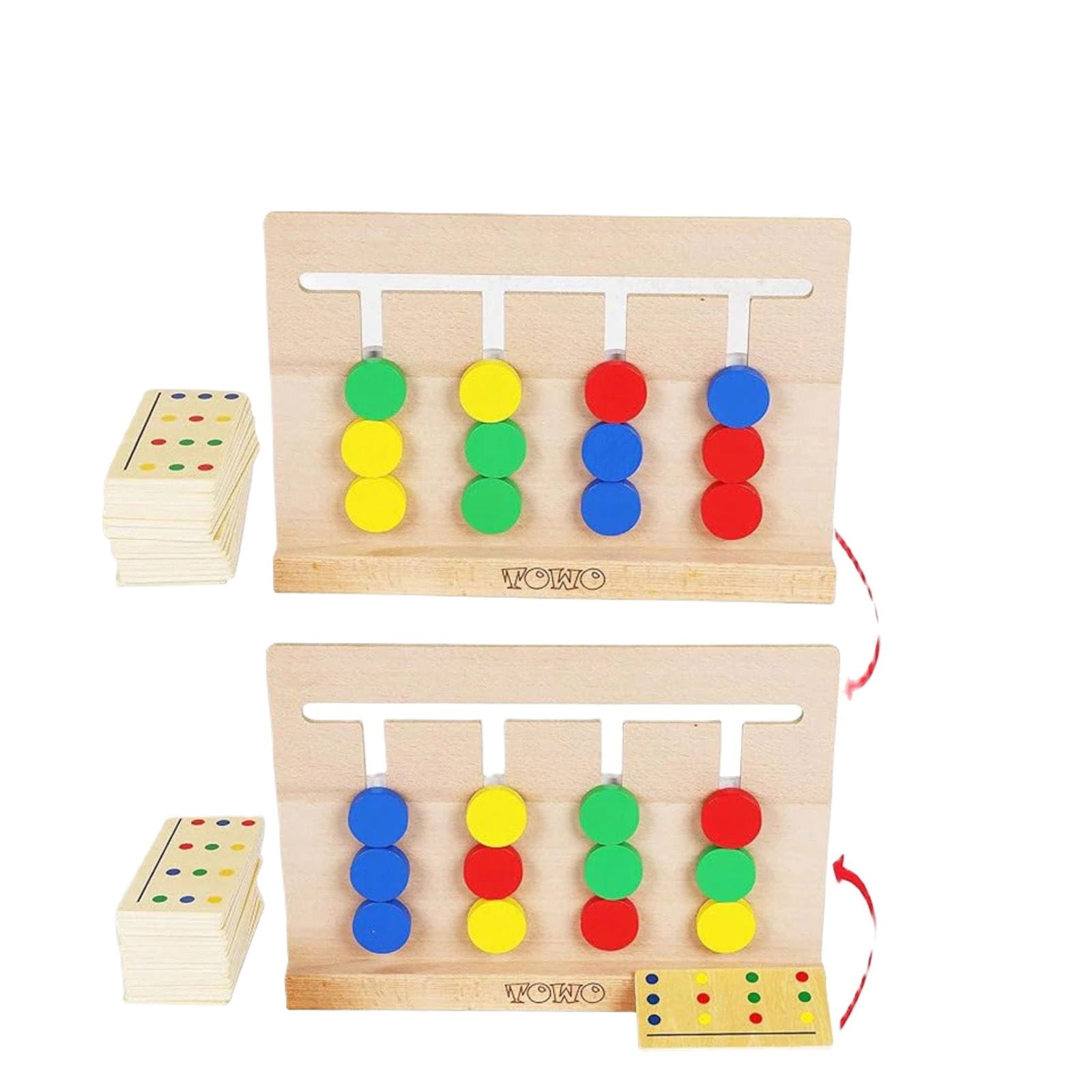 Wooden Four Color Game [PD][1Pc] - Kaliber