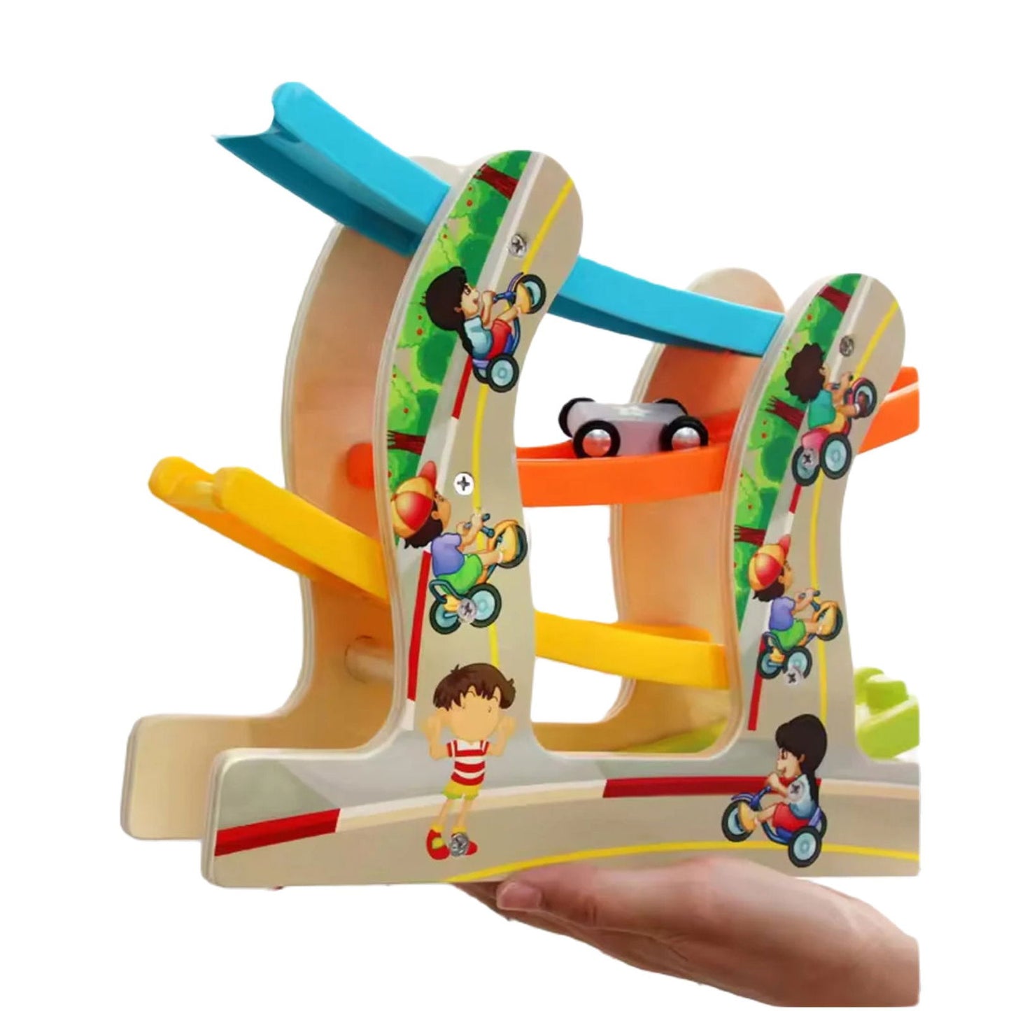 Wooden Gliding Car for Kids, Baby Toy Car Games[PD][1Pc] - Kaliber