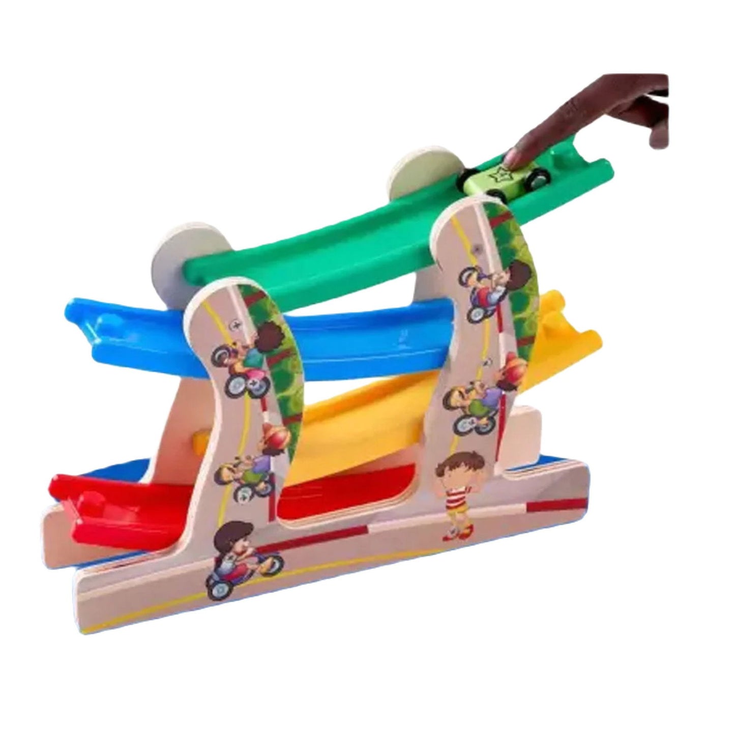 Wooden Gliding Car for Kids, Baby Toy Car Games[PD][1Pc] - Kaliber