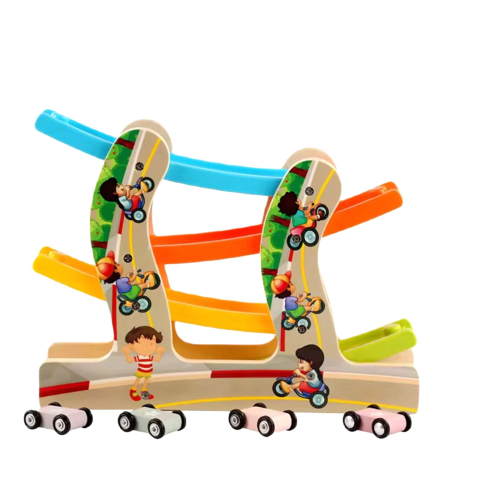Wooden Gliding Car for Kids, Baby Toy Car Games[PD][1Pc] - Kaliber