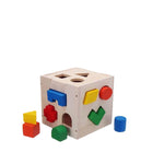Wooden shape 15 Hole Intelligence Box Wooden Geometric Shape Sorting [PD][1Pc] - Kaliber