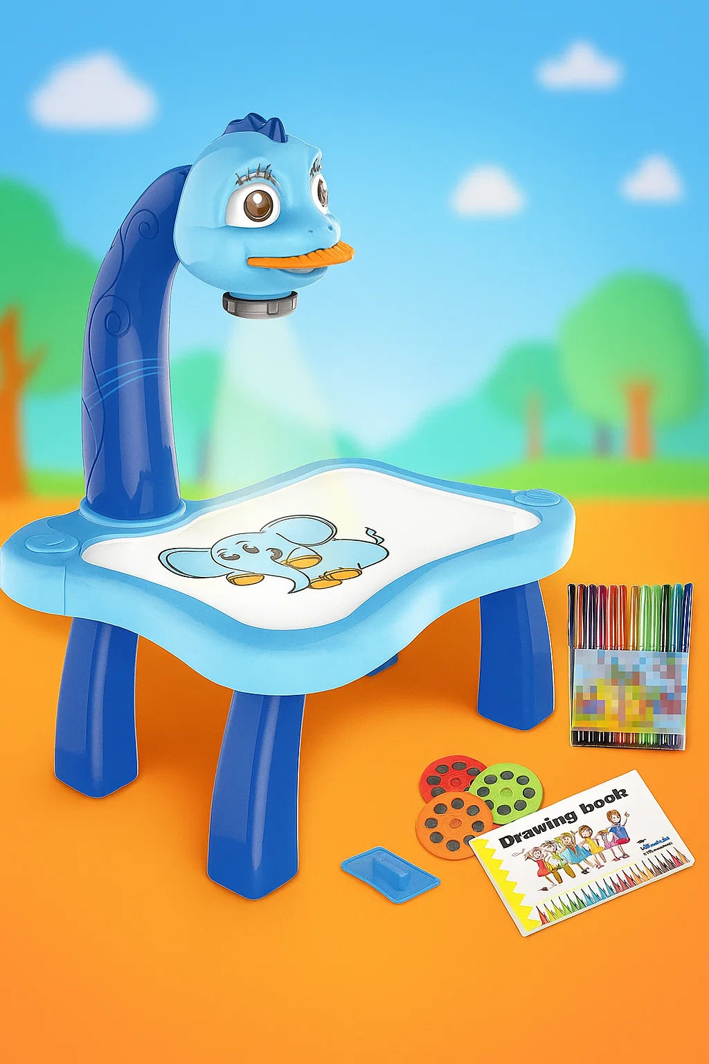 Drawing Projector Table for Kids - Trace and Draw Projector Toy with Light [PD]