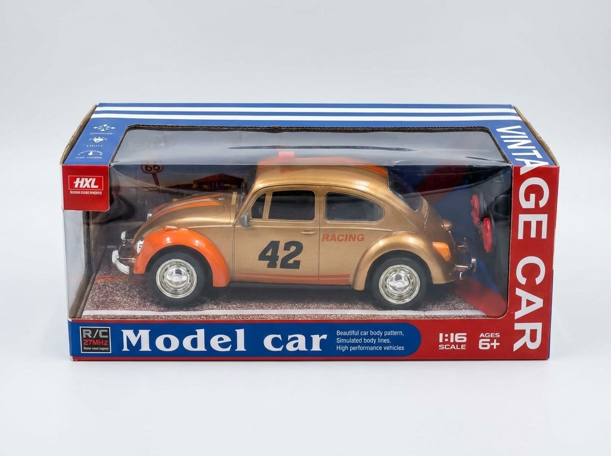 Scale Vintage RC Racing Beetle. [PD.]