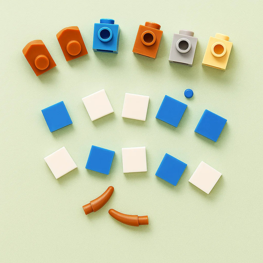 Character Building Blocks | 581 Pcs [PD]