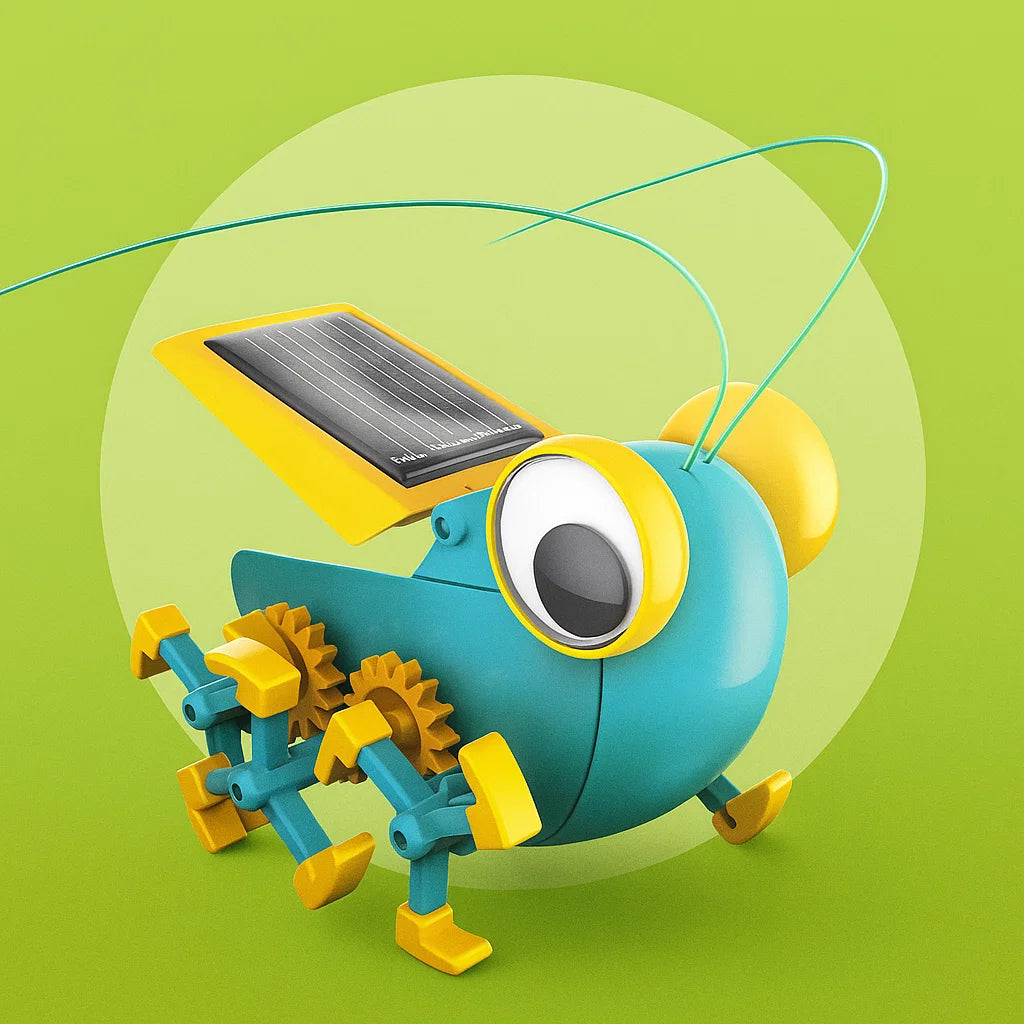 STEM Build Your Own Solar Powered Robot Learning Resource[PD]