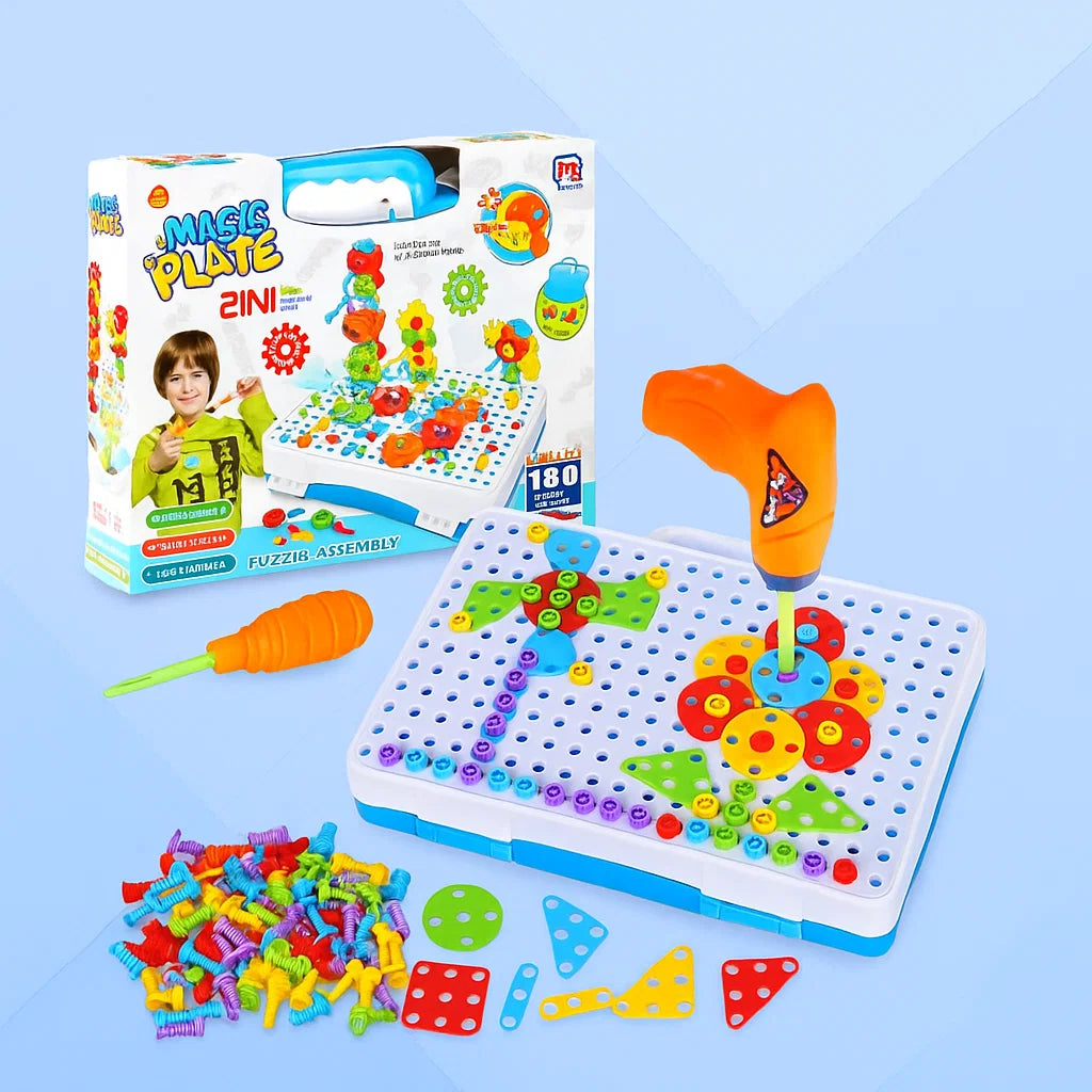 Magic Puzzle Plate – 190 PCs 2 in 1 [1Pc][PD]