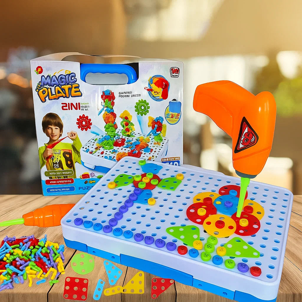 Magic Puzzle Plate – 190 PCs 2 in 1 [1Pc][PD]