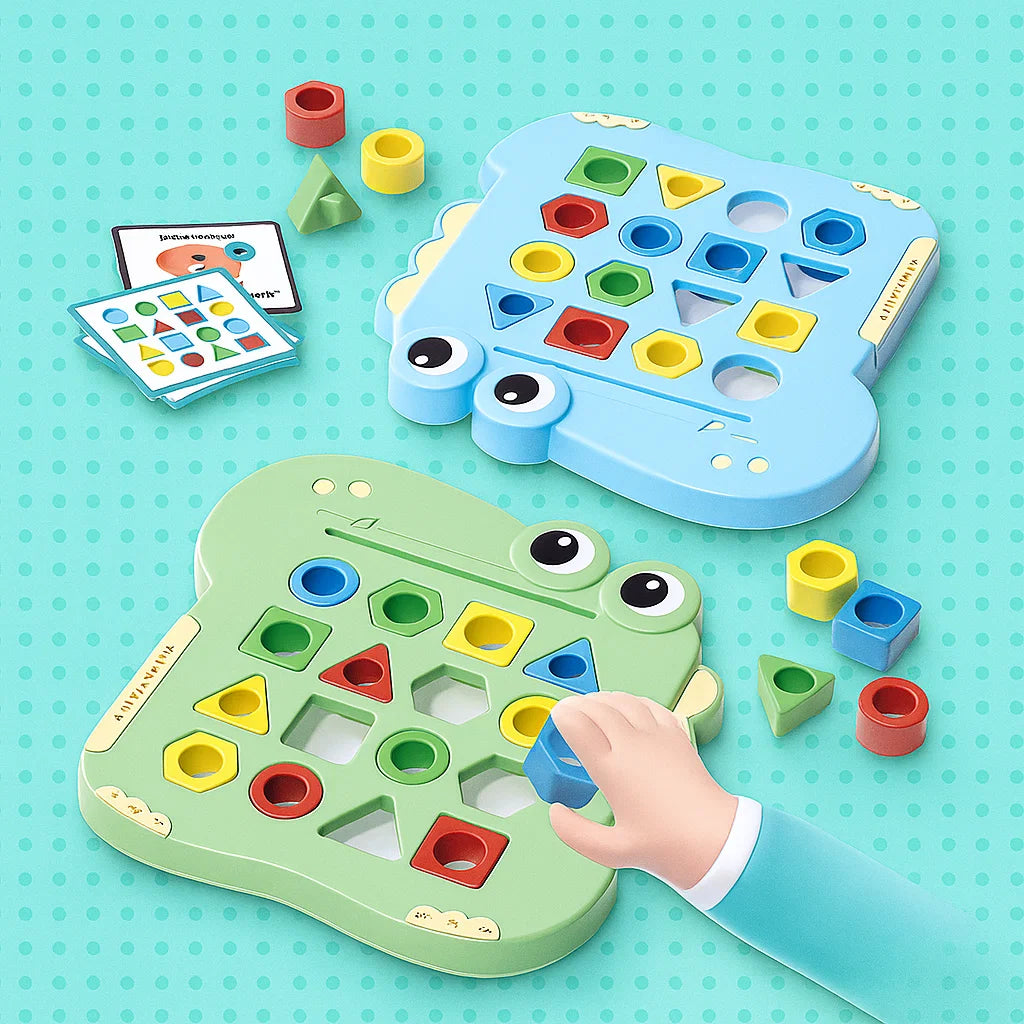 Dinosaur Shape Learning Puzzles for Toddlers[PD][1Pc]