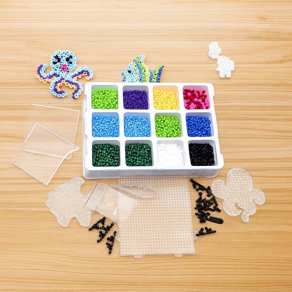 Thermomosaic Underwater World 4000 beads three bases 3D figures[1Pc][PD]
