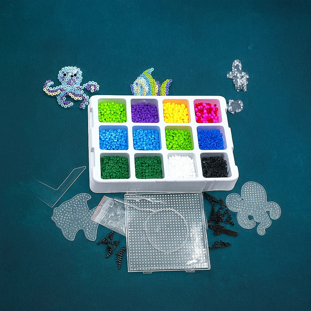 Thermomosaic Underwater World 4000 beads three bases 3D figures[1Pc][PD]