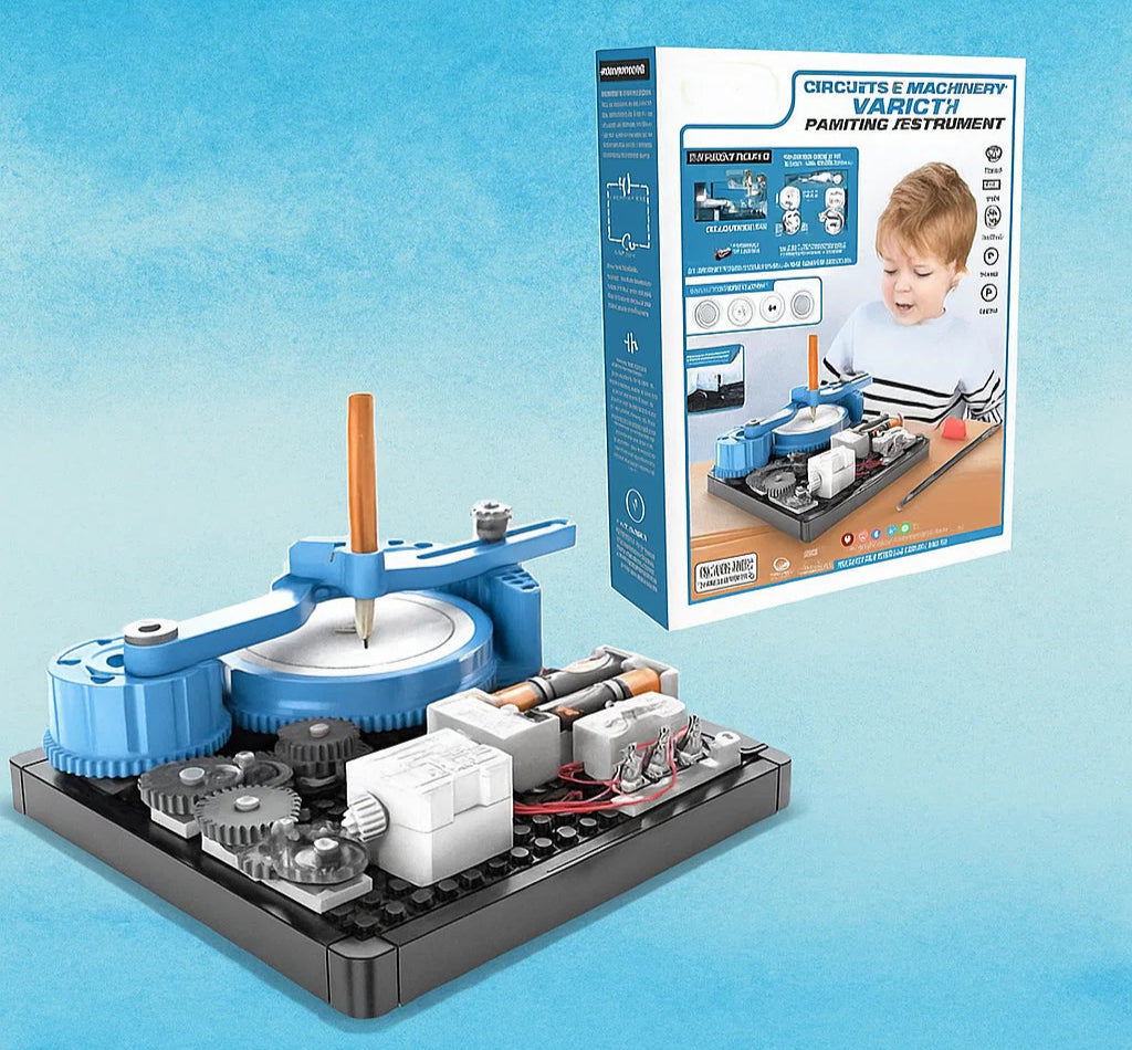 36pcs Gear transmission Painting Toy Diy Circuit Machinery Building Set [1Pc][PD]