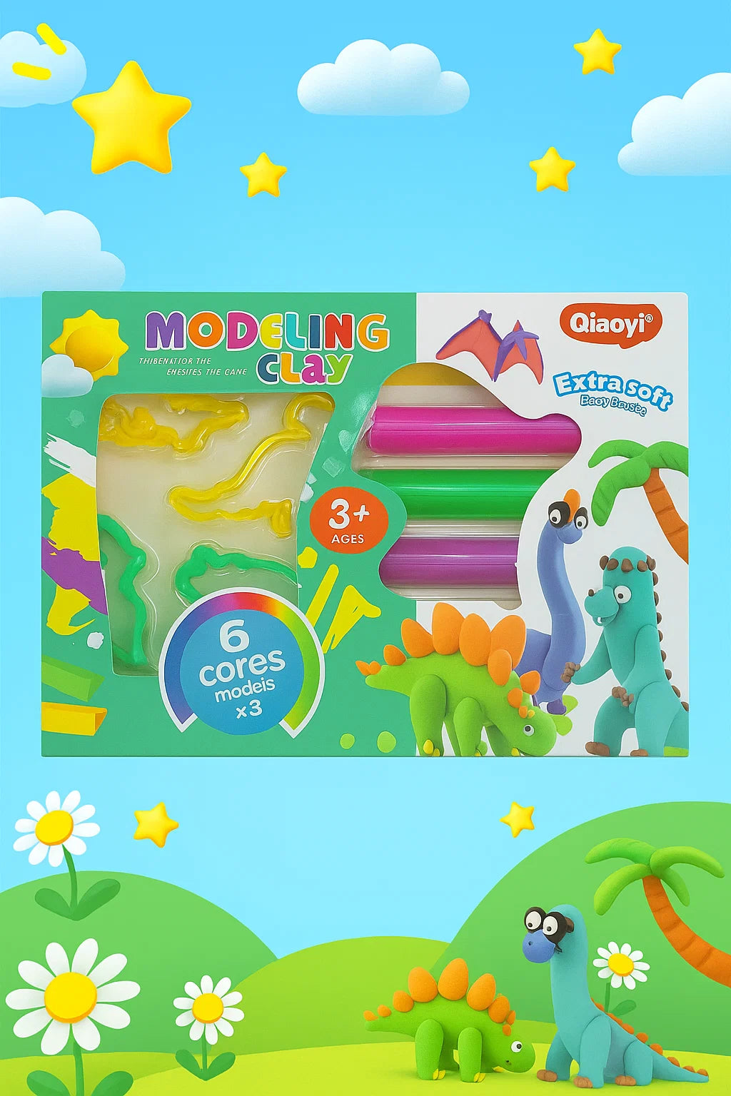 MODELING CLAY 6 CORES [PD]