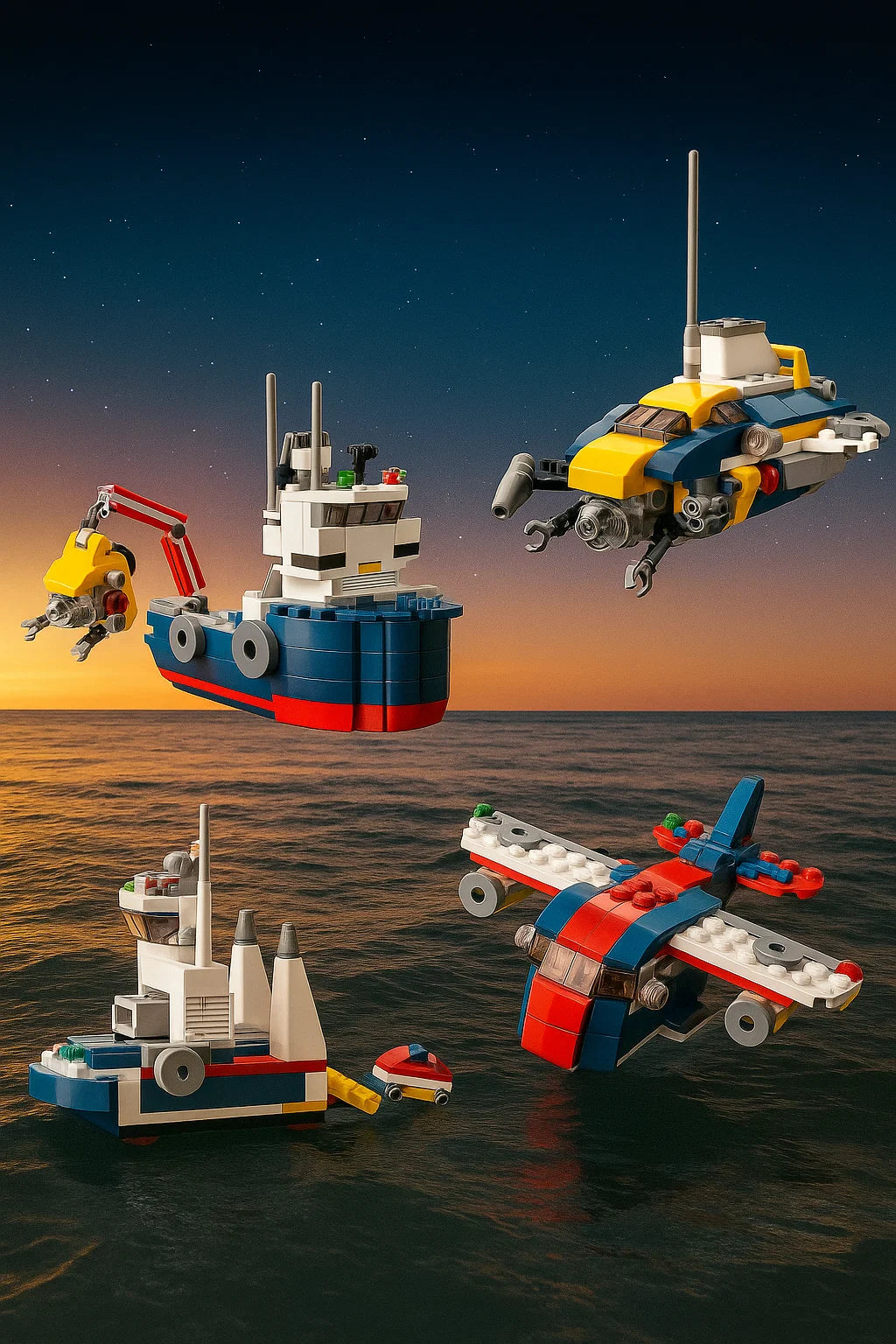 Architect Ocean Explorer Building Blocks [PD][1Pc]