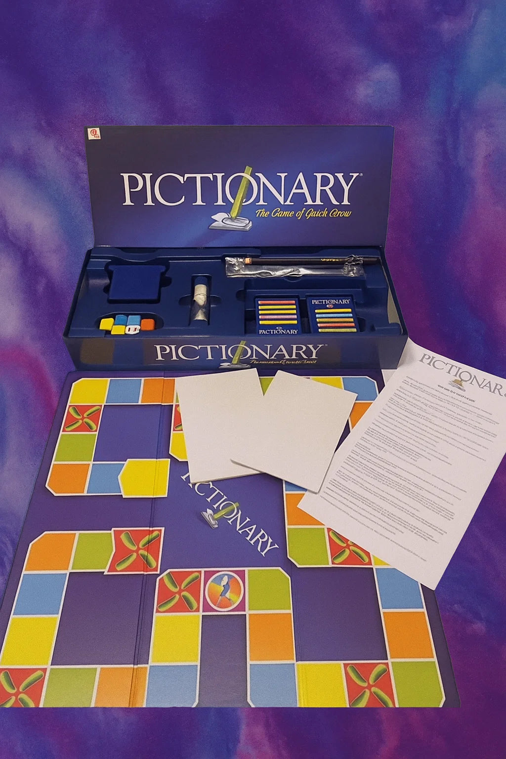 Pictionary GAME Family Board Game Kid Adult Educational Toy[1Pc][PD]